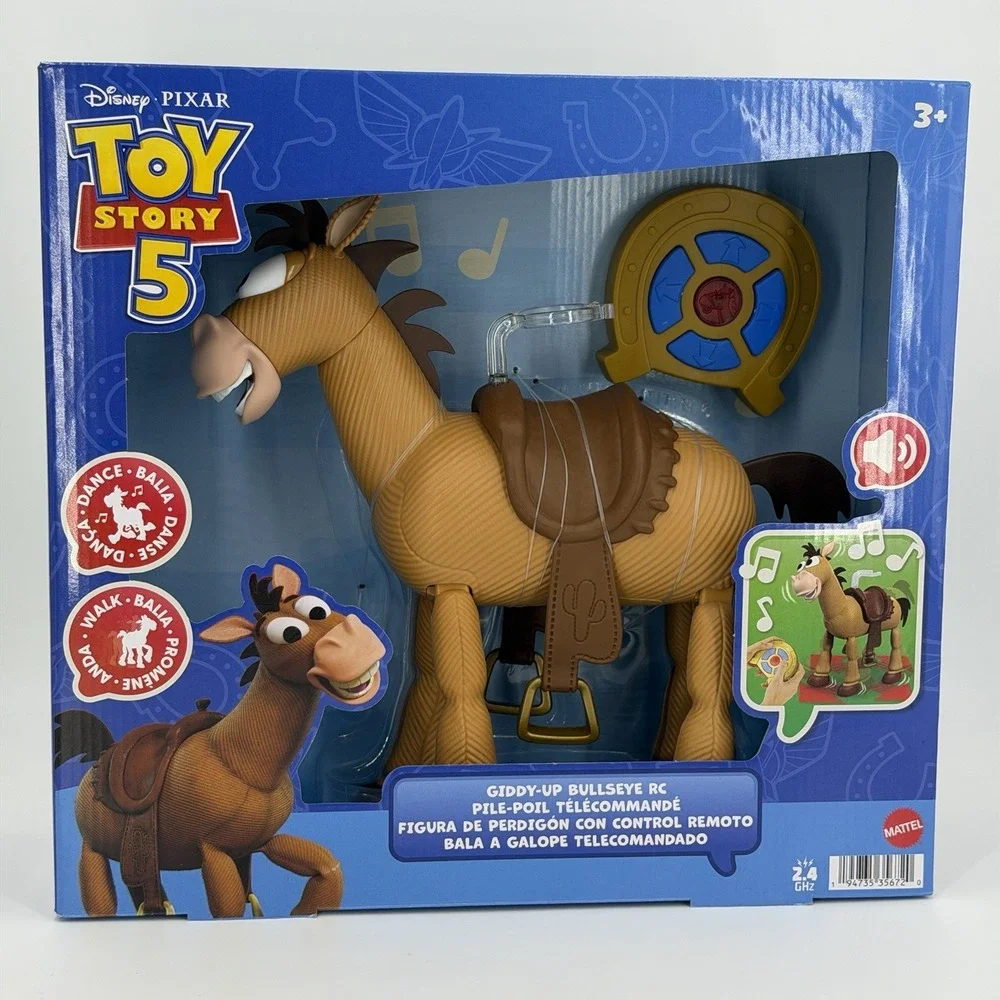 Toy Story 5 Disney Pixar Giddy Up Bullseye Rc Sounds Dance Walk